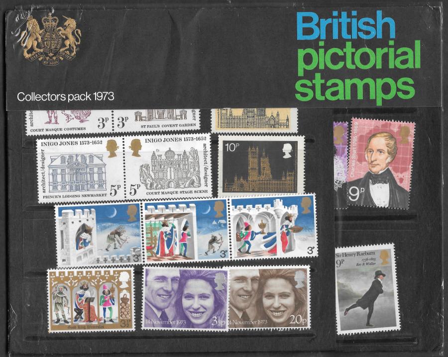 (image for) 1973 Royal Mail Special Stamps Year Pack